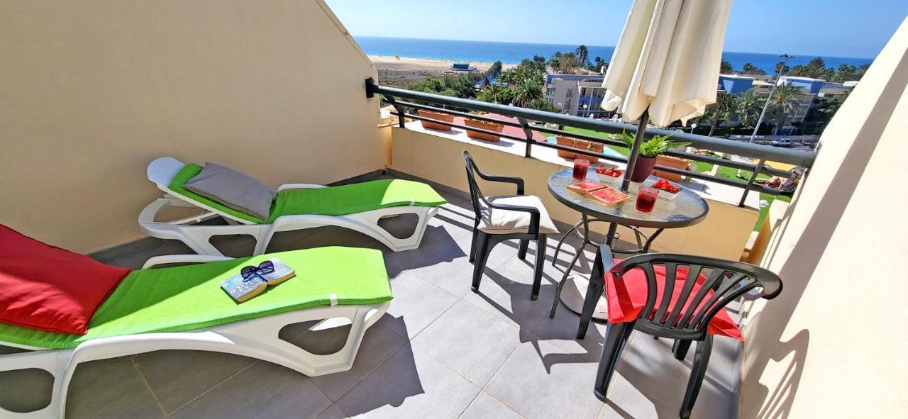 Ferienwohnung Buena Vista - Morro Jable - Meerblick - Pool Dış mekan fotoğraf
