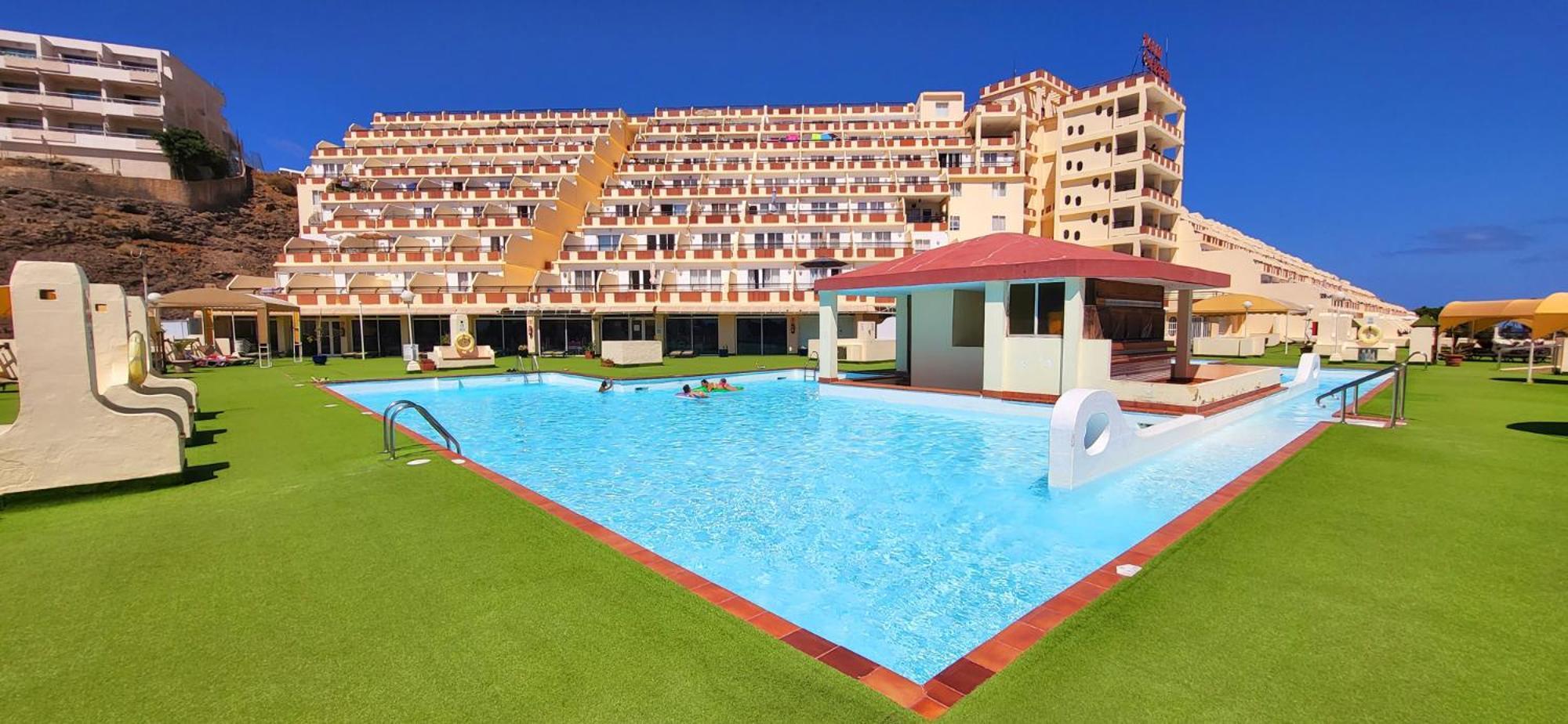Ferienwohnung Buena Vista - Morro Jable - Meerblick - Pool Dış mekan fotoğraf